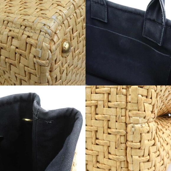 PRADA Black Canvas Shoulder Bag - Picture 3 of 5